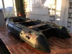 Лодка RiverBoats RB-350 ( камуфляж ) пол 12 мм