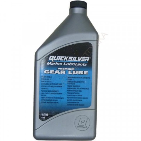 Трансмиссионное масло Quicksilver PREMIUM gear lube, 0.946л