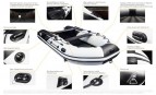 Надувная лодка Ривьера 3200 НДНД Компакт Luxe