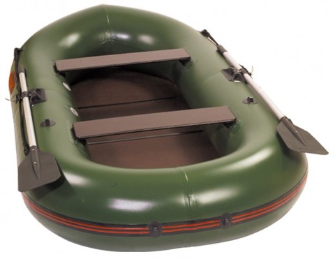 Лодка Мнев и К TUZ-320 (оливка) без пайола