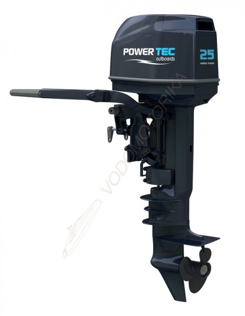 Лодочный мотор POWERTEC Т 25 AWRS 25 л.с. двухтактный